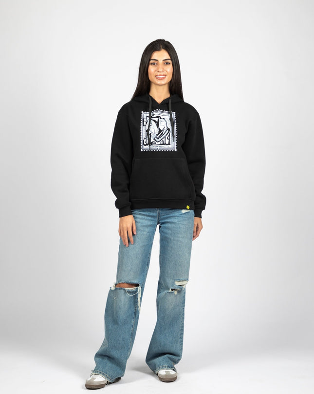 Palestine Stamp | Unisex Adult Hoodie - Graphic Hoodie - Unisex - Jobedu Jordan