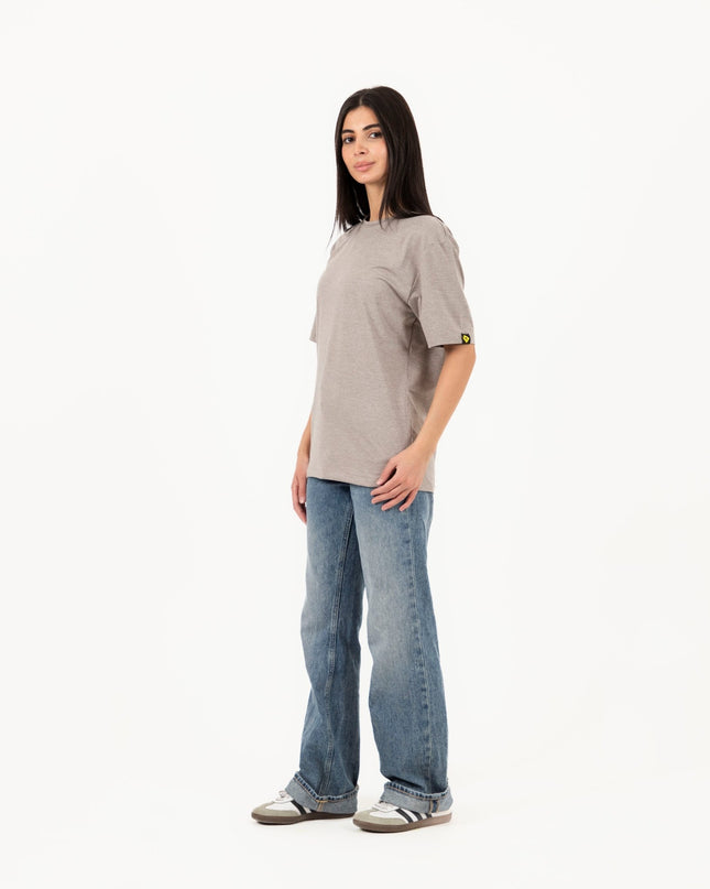 Persuading Gray Heather | T-shirt Unisex Self - Rib - T-shirt Unisex Self - Rib - Jobedu Jordan