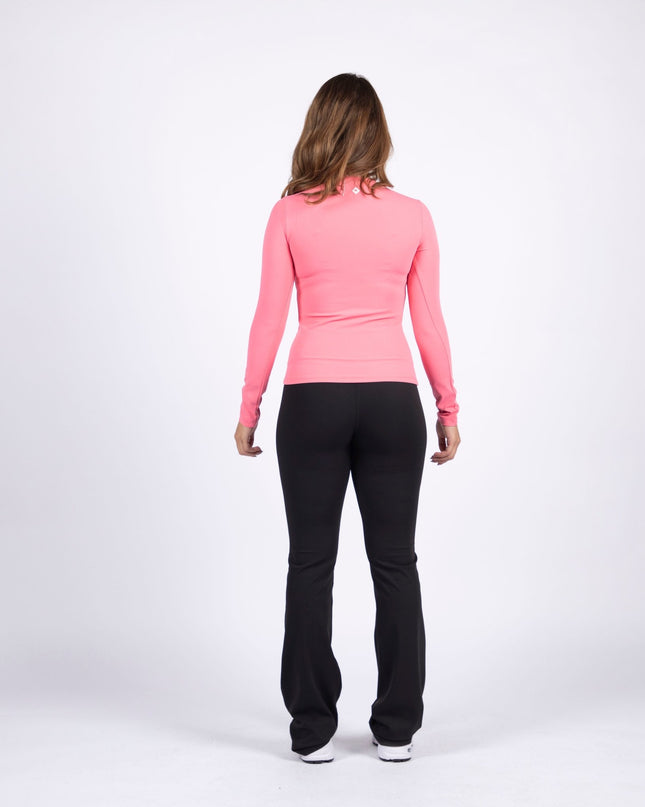 Pink | Women's Soft Knit Long Sleeve Tshirt - Women's Soft Knit Long Sleeve Tshirt - Jobedu Jordan
