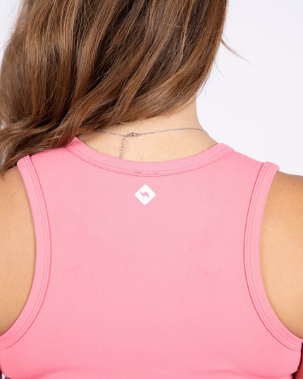 Pink | Women's Soft Knit Regular Tank Top - Women's Soft Knit Regular Tank Top - Jobedu Jordan