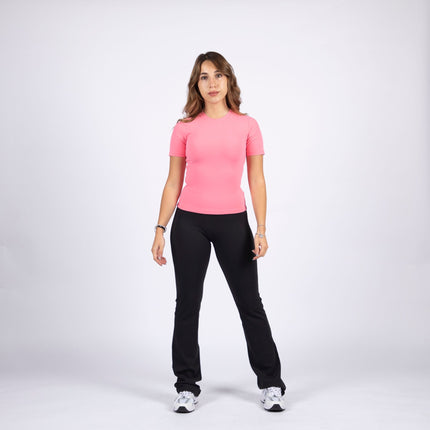 Pink | Women's Soft Knit Tshirt - Women's Soft Knit Tshirt - Jobedu Jordan