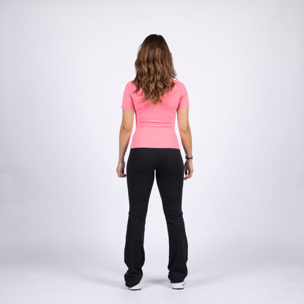 Pink | Women's Soft Knit Tshirt - Women's Soft Knit Tshirt - Jobedu Jordan