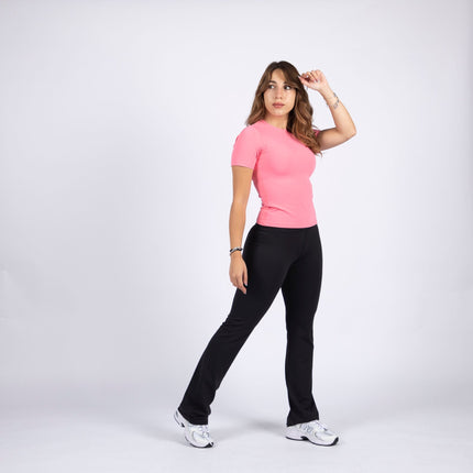 Pink | Women's Soft Knit Tshirt - Women's Soft Knit Tshirt - Jobedu Jordan