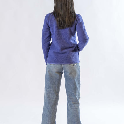 Purple | Women Superbasic Sherpa Jacket - Women Superbasic Sherpa Jacket - Jobedu Jordan