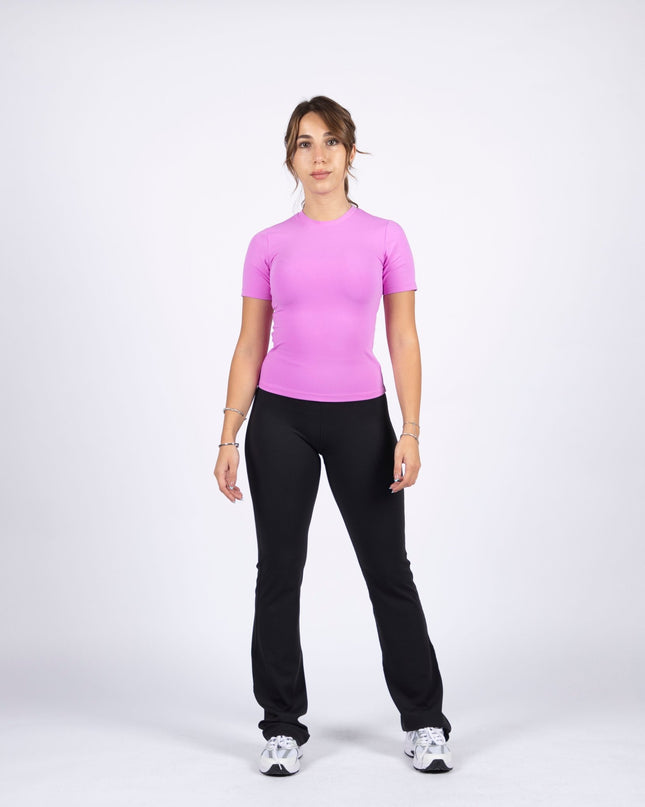 Purple | Women's Soft Knit Tshirt - Women's Soft Knit Tshirt - Jobedu Jordan