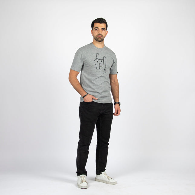 Rock | Basic Cut T-shirt - Graphic T-Shirt - Unisex - Jobedu Jordan