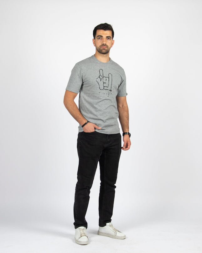Rock | Basic Cut T-shirt - Graphic T-Shirt - Unisex - Jobedu Jordan