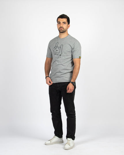 Rock | Basic Cut T-shirt - Graphic T-Shirt - Unisex - Jobedu Jordan