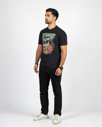 Screaming Skull | Basic Cut T-shirt - Graphic T-Shirt - Unisex - Jobedu Jordan