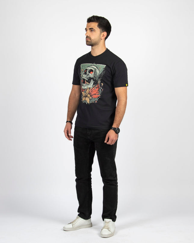 Screaming Skull | Basic Cut T-shirt - Graphic T-Shirt - Unisex - Jobedu Jordan