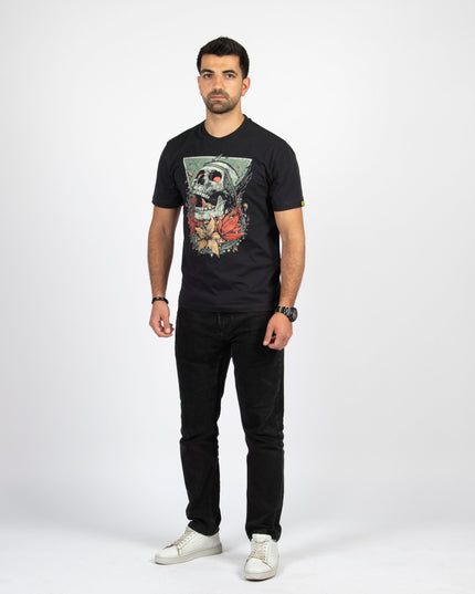 Screaming Skull | Premium SuperBasic Ghraphic T-Shirt - Premium Super Basic Cut T-Shirt - Unisex - Jobedu Jordan