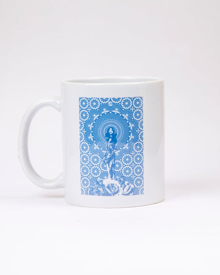 Sharqiyyeh - Blue Print | Mug - Accessories - Mugs - Jobedu Jordan