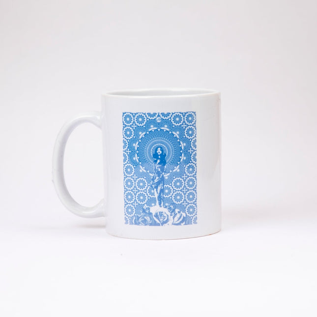 Sharqiyyeh - Blue Print | Mug - Accessories - Mugs - Jobedu Jordan