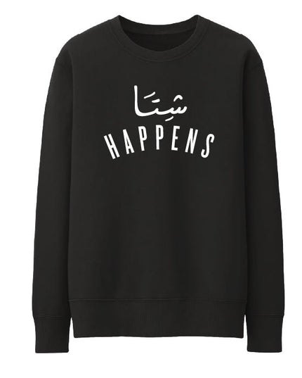 Shetta Happens | Unisex Adult Sweatshirt - Graphic Sweatshirt - Unisex - Jobedu Jordan
