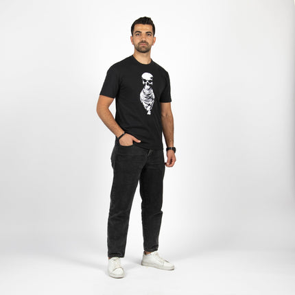 Skull Hatta | Premium SuperBasic Ghraphic T-Shirt - Premium Super Basic Cut T-Shirt - Unisex - Jobedu Jordan