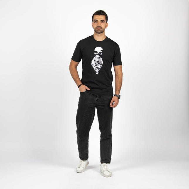 Skull Hatta | Premium SuperBasic Ghraphic T-Shirt - Premium Super Basic Cut T-Shirt - Unisex - Jobedu Jordan