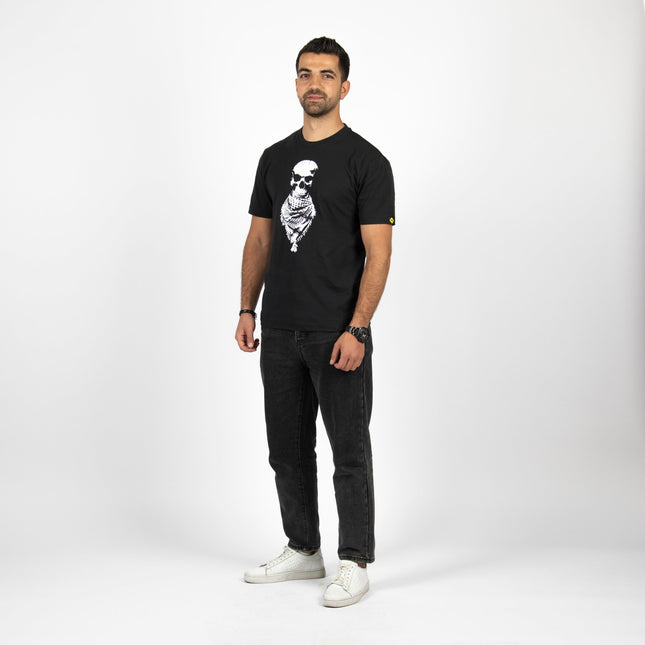 Skull Hatta | Premium SuperBasic Ghraphic T-Shirt - Premium Super Basic Cut T-Shirt - Unisex - Jobedu Jordan