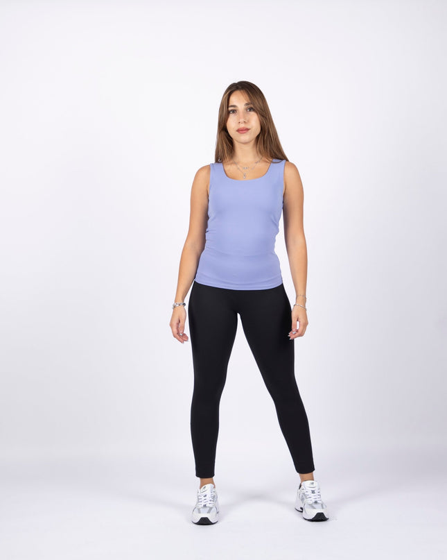 Sky Blue | Women's Soft Knit Premium Tank Top - Women's Soft Knit Premium Tank Top - Jobedu Jordan