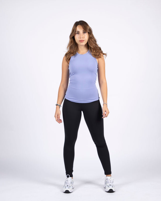 Sky Blue | Women's Soft Knit Regular Tank Top - Women's Soft Knit Regular Tank Top - Jobedu Jordan