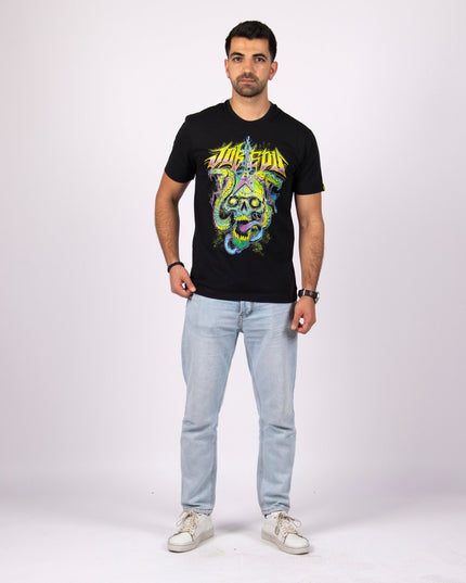 Snake & Roll | Basic Cut T-shirt - Graphic T-Shirt - Unisex - Jobedu Jordan