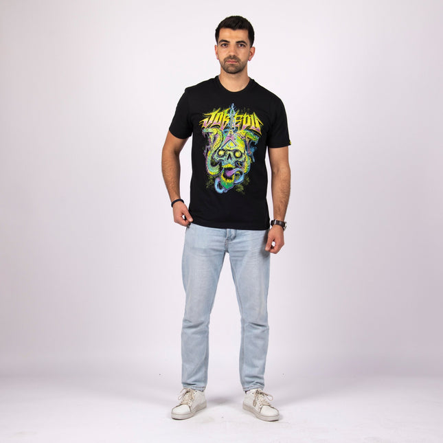Snake & Roll | Basic Cut T-shirt - Graphic T-Shirt - Unisex - Jobedu Jordan