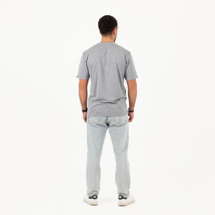 Soothing Grey Heather | T-shirt Unisex Self - Rib - T-shirt Unisex Self - Rib - Jobedu Jordan