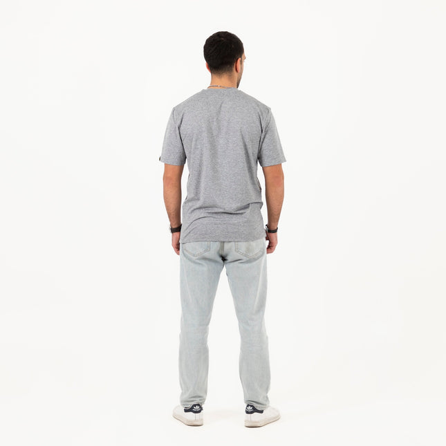 Soothing Grey Heather | T-shirt Unisex Self - Rib - T-shirt Unisex Self - Rib - Jobedu Jordan