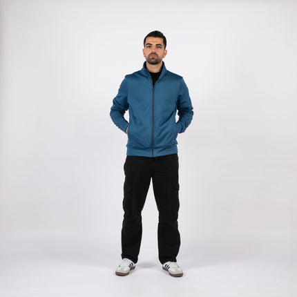 Steel Blue | Unisex Superbasic Trainer Jacket - Unisex Superbasic Trainer Jacket - Jobedu Jordan