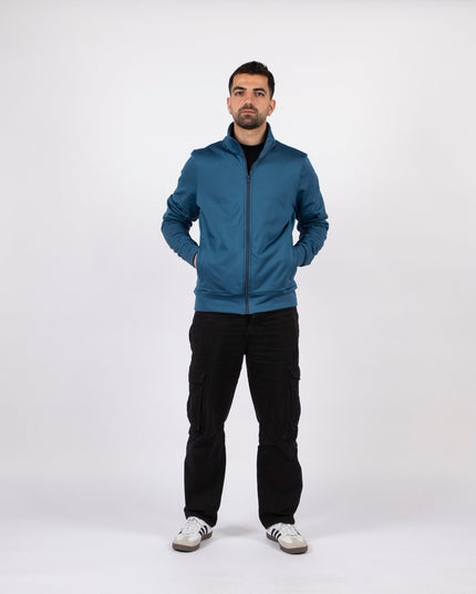 Steel Blue | Unisex Superbasic Trainer Jacket - Unisex Superbasic Trainer Jacket - Jobedu Jordan