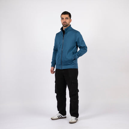 Steel Blue | Unisex Superbasic Trainer Jacket - Unisex Superbasic Trainer Jacket - Jobedu Jordan