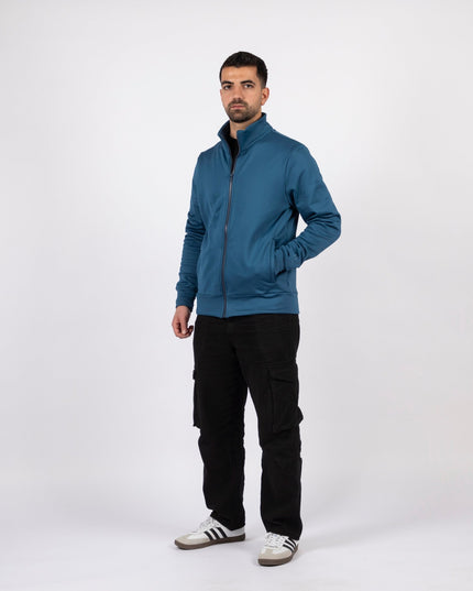 Steel Blue | Unisex Superbasic Trainer Jacket - Unisex Superbasic Trainer Jacket - Jobedu Jordan
