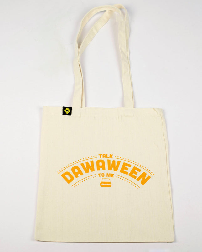 talk Dawaween To Me | Tote Bag - Accessories - Tote Bags - Jobedu Jordan