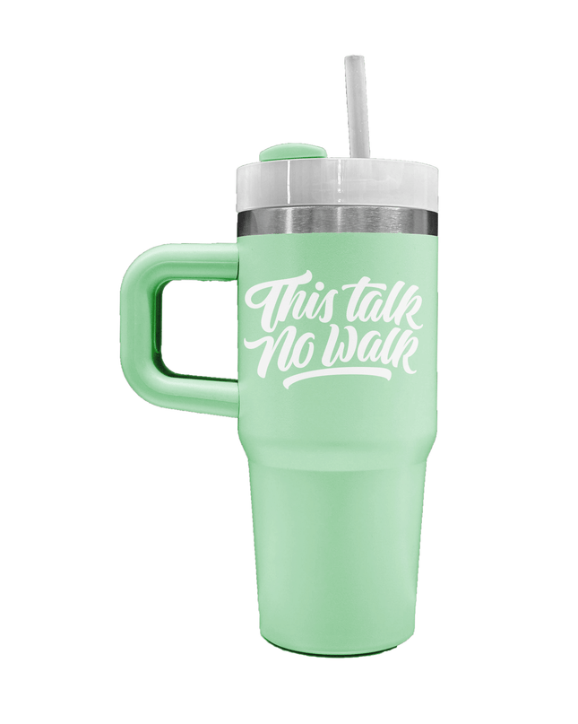 This Talk No Walk | Premium Straw Water Bottle - Accessories - Premium Straw Water Bottle - Jobedu Jordan