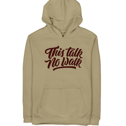 This Talk No Walk | Unisex Adult Light Hoodie - Graphic Light Hoodie - Unisex - Jobedu Jordan