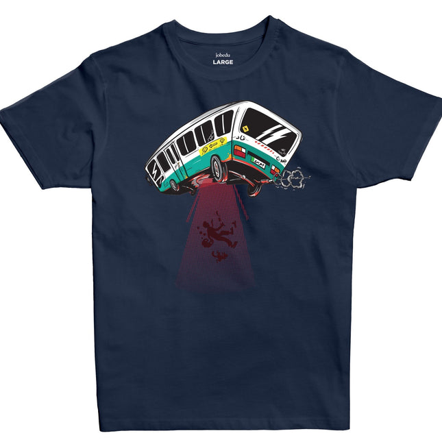 UFO Bus | Basic Cut T-shirt - Graphic T-Shirt - Unisex - Jobedu Jordan