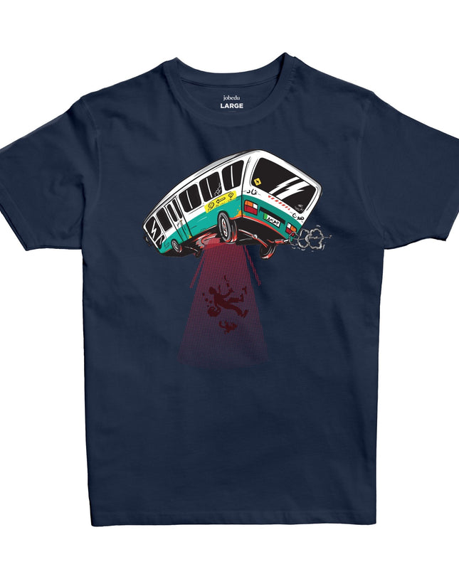UFO Bus | Basic Cut T-shirt - Graphic T-Shirt - Unisex - Jobedu Jordan