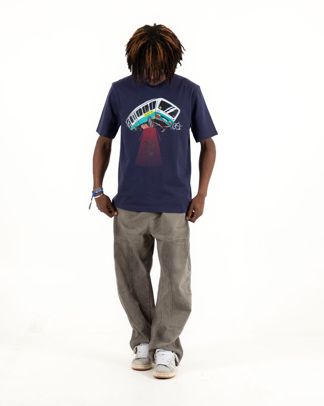 UFO Bus | Premium SuperBasic Ghraphic T-Shirt - Premium Super Basic Cut T-Shirt - Unisex - Jobedu Jordan