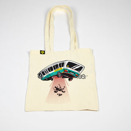 UFO Bus | Tote Bag - Accessories - Tote Bags - Jobedu Jordan