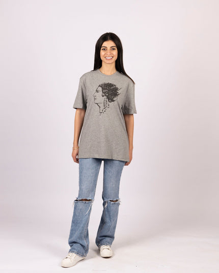 Um Kalthoum | Basic Cut T-shirt - Graphic T-Shirt - Unisex - Jobedu Jordan