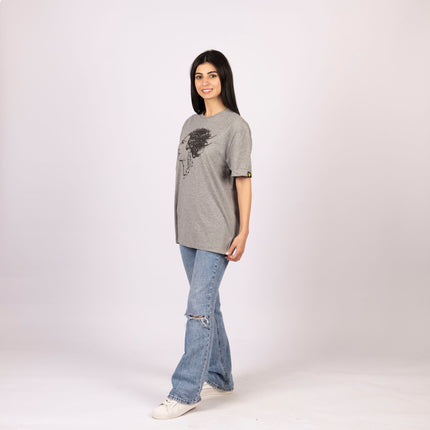 Um Kalthoum | Basic Cut T-shirt - Graphic T-Shirt - Unisex - Jobedu Jordan