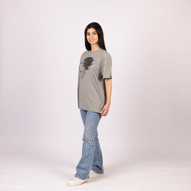 Um Kalthoum | Basic Cut T-shirt - Graphic T-Shirt - Unisex - Jobedu Jordan