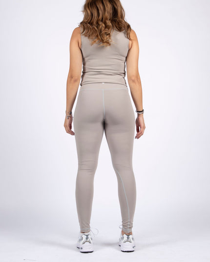 Warm Clay | Women's Soft Knit Leggings - Women's Soft Knit Leggings - Jobedu Jordan