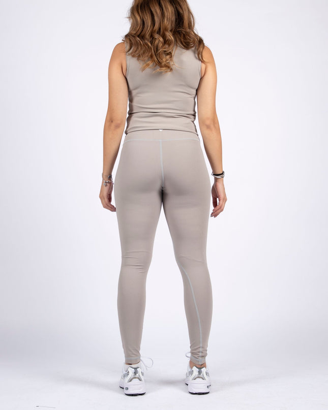 Warm Clay | Women's Soft Knit Leggings - Women's Soft Knit Leggings - Jobedu Jordan
