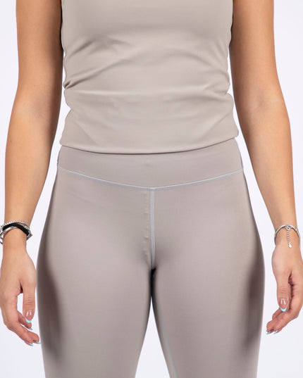 Warm Clay | Women's Soft Knit Leggings - Women's Soft Knit Leggings - Jobedu Jordan