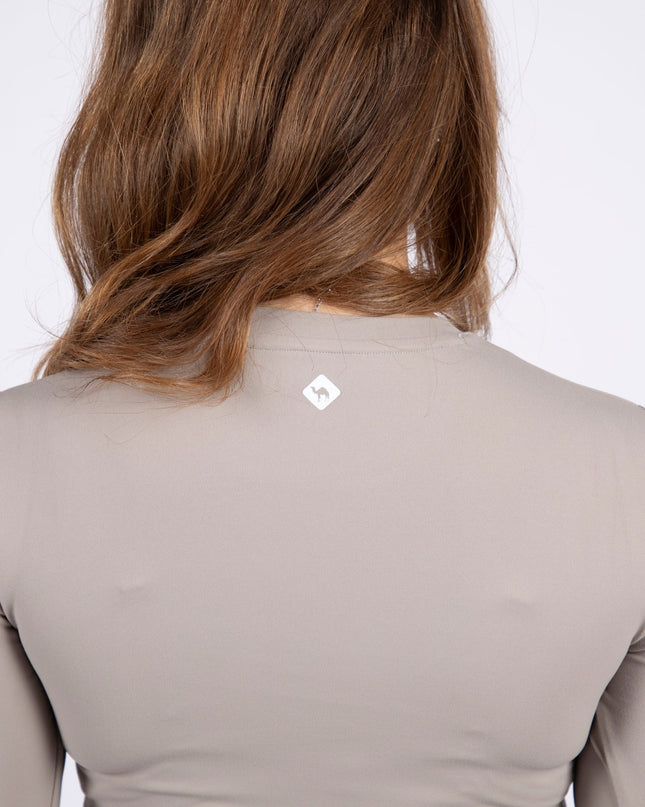 Warm Clay | Women's Soft Knit Long Sleeve Tshirt - Women's Soft Knit Long Sleeve Tshirt - Jobedu Jordan