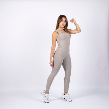 Warm Clay | Women's Soft Knit Premium Tank Top - Women's Soft Knit Premium Tank Top - Jobedu Jordan