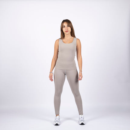 Warm Clay | Women's Soft Knit Premium Tank Top - Women's Soft Knit Premium Tank Top - Jobedu Jordan