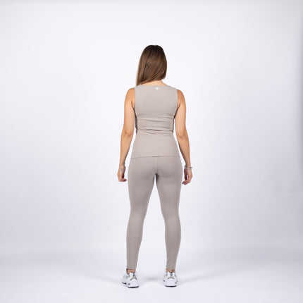 Warm Clay | Women's Soft Knit Premium Tank Top - Women's Soft Knit Premium Tank Top - Jobedu Jordan