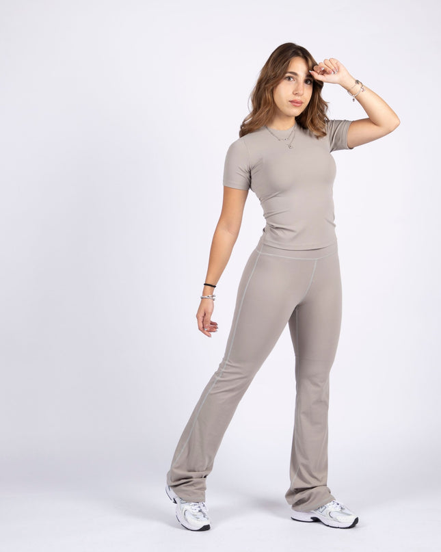Warm Clay | Women's Soft Knit Tshirt - Women's Soft Knit Tshirt - Jobedu Jordan