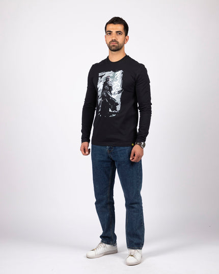 Warriour Beduin | Adult Graphic Longsleeve Tshirt - Adult Graphic Longsleeve Tshirt - Jobedu Jordan